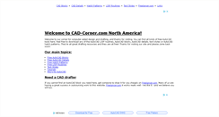 Desktop Screenshot of cad-corner.com